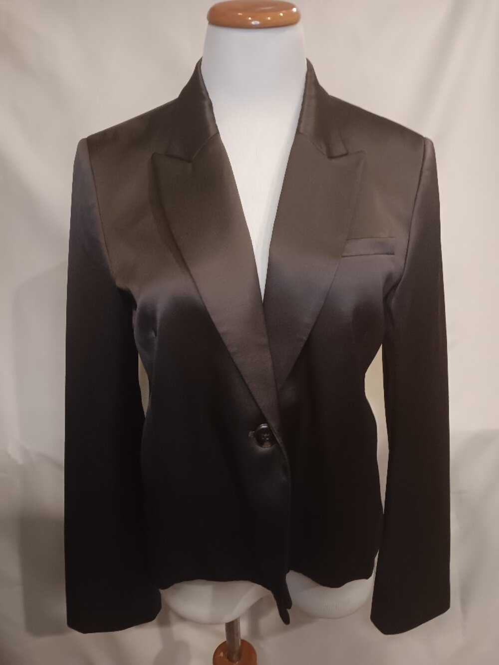 TWP Sawyer Blazer Womens Small Chocolate Taupe NWT